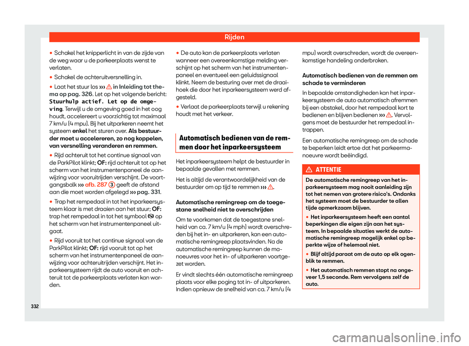 Seat Ateca 2019  Handleiding (in Dutch) R