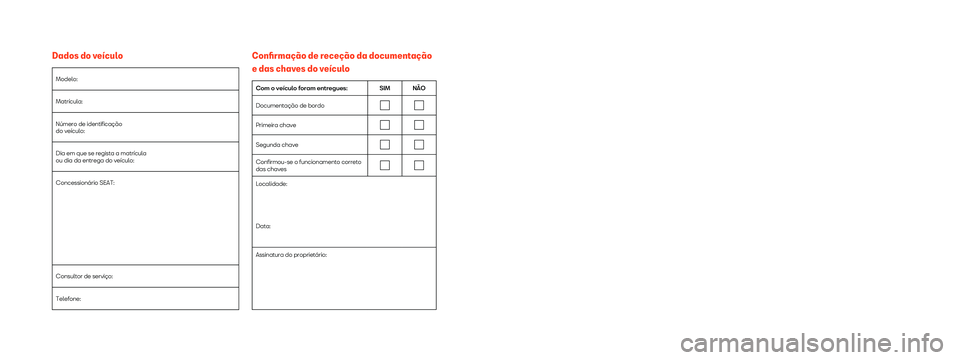 Seat Ateca 2019  Manual do proprietário (in Portuguese)  SEAT S.A. preocupa-se por manter um constante desenvolvimento dos seus tipos e modelos. Pedimos que compreenda que devemos 
reservar-nos o direito de efectuar modificações, em qualquer momento, na f