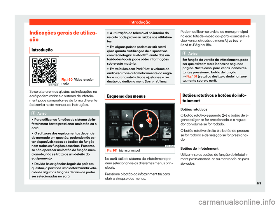 Seat Ateca 2019  Manual do proprietário (in Portuguese)  Introdu