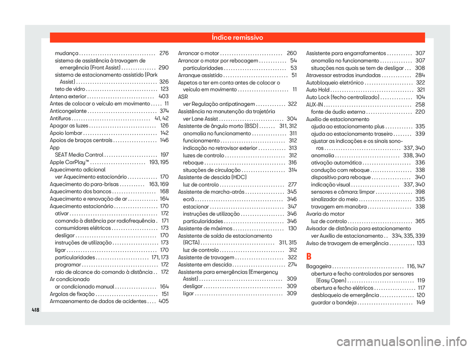 Seat Ateca 2019  Manual do proprietário (in Portuguese)  