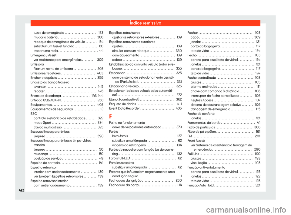 Seat Ateca 2019  Manual do proprietário (in Portuguese)  
