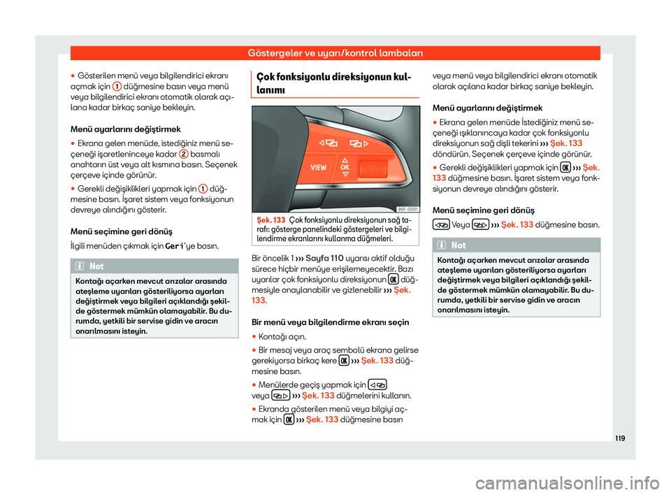 Seat Ateca 2019 Kullanım Kılavuzu (in Turkish) G Seat Ateca 2019 Kullanım Kılavuzu (in Turkish) G