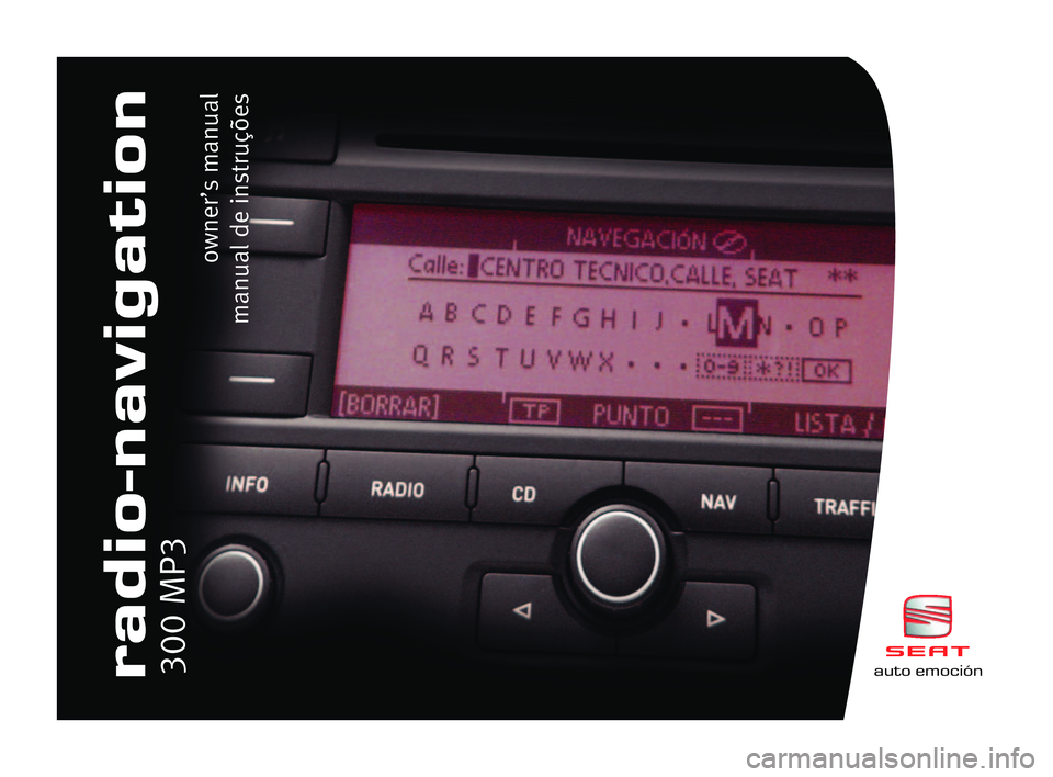 Seat Leon 5D 2005  RADIO-NAVIGATION 300 MP3 