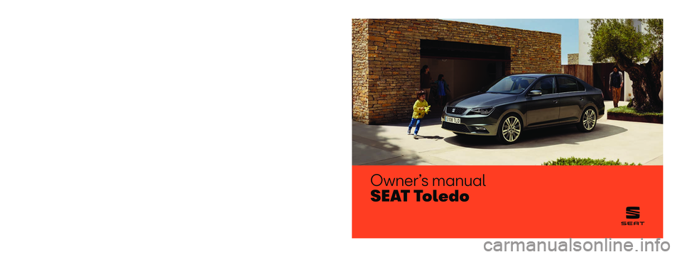 Seat Toledo 2018  Owners manual 