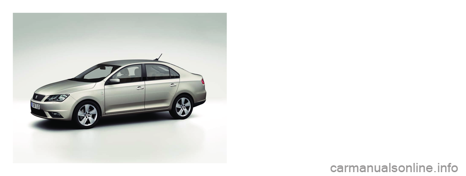 Seat Toledo 2013  Owners manual SEAT S.A. se preocupa constantemente por mantener todos sus tipos y mode\�los en un desarrollo continuo. Por ello le rogamos que com-
prenda que, en cualquier momento, puedan producirse modificacion