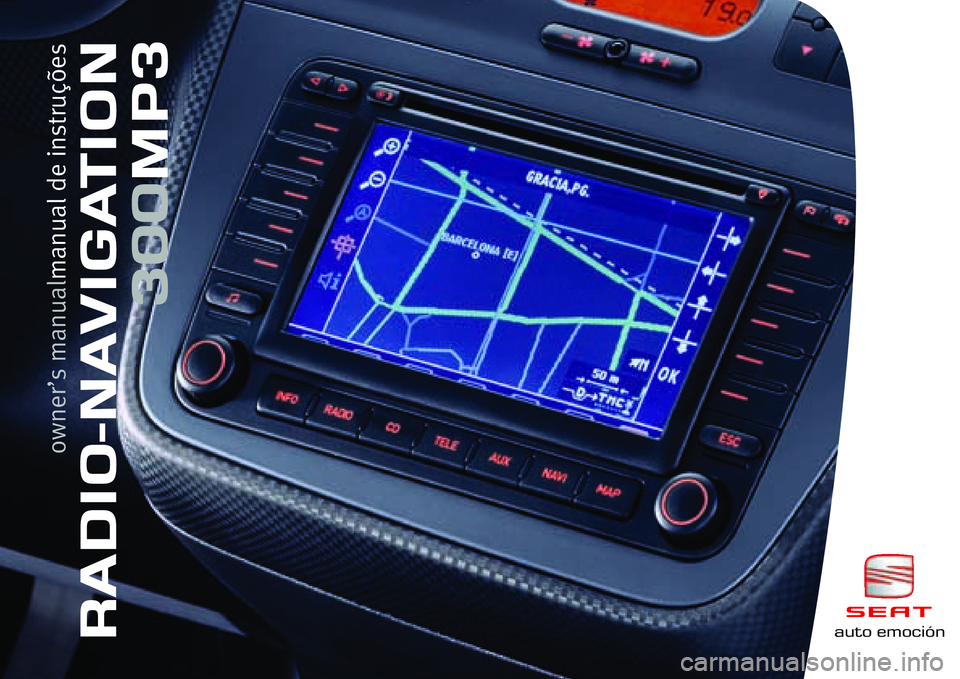 Seat Toledo 2006  RADIO-NAVIGATION MFD2 