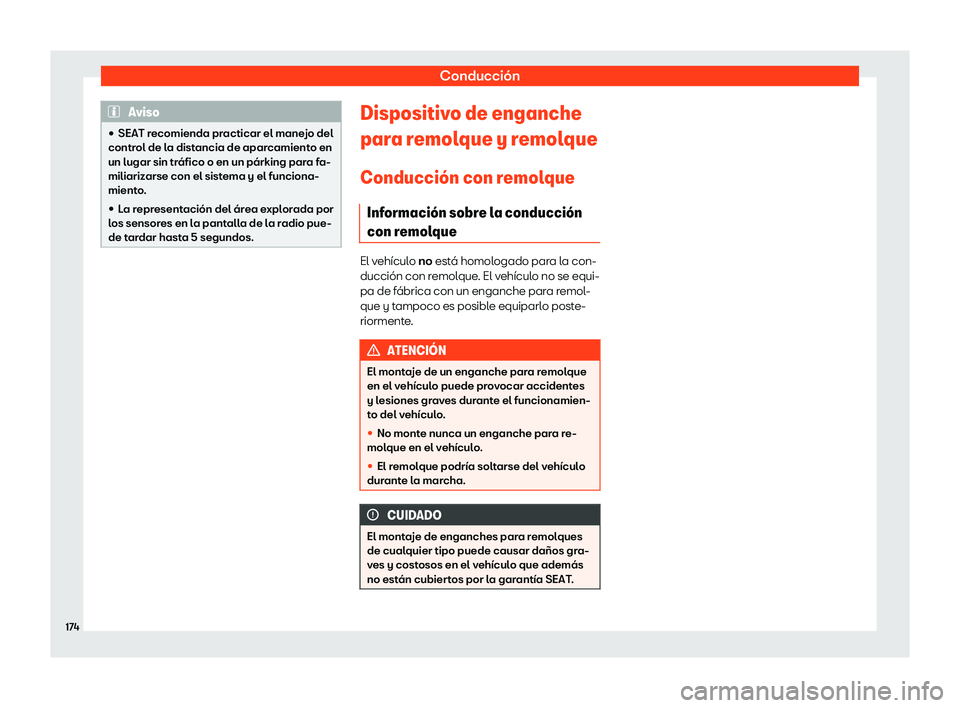 Seat Mii electric 2020  Manual de instrucciones (in Spanish) Conducci
