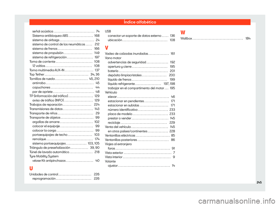Seat Mii electric 2020 Manual de instrucciones (in Spanish) Seat Mii electric 2020 Manual de instrucciones (in Spanish)