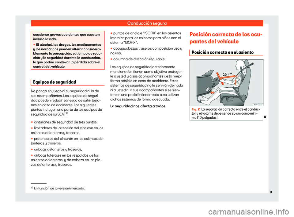 Seat Mii electric 2019  Manual de instrucciones (in Spanish) Conducci