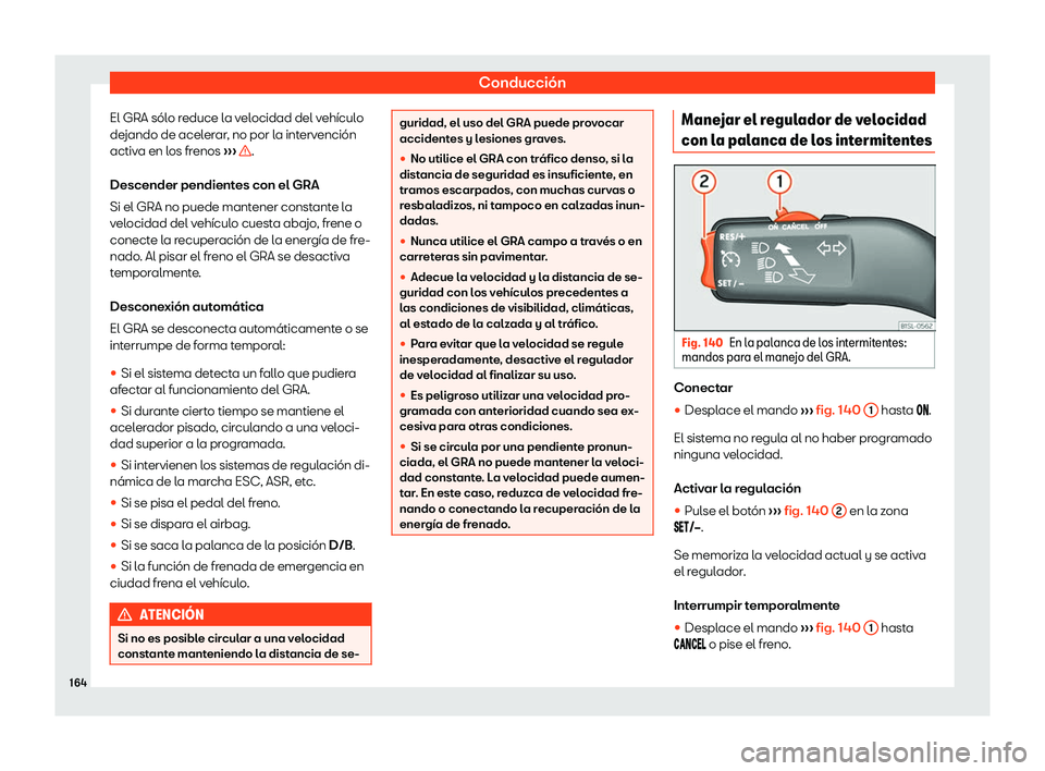 Seat Mii electric 2019 Manual de instrucciones (in Spanish) Conducci Seat Mii electric 2019 Manual de instrucciones (in Spanish) Conducci