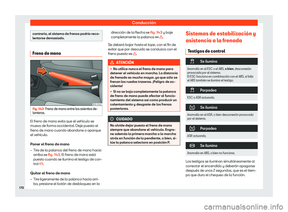 Seat Mii electric 2019  Manual de instrucciones (in Spanish) Conducci