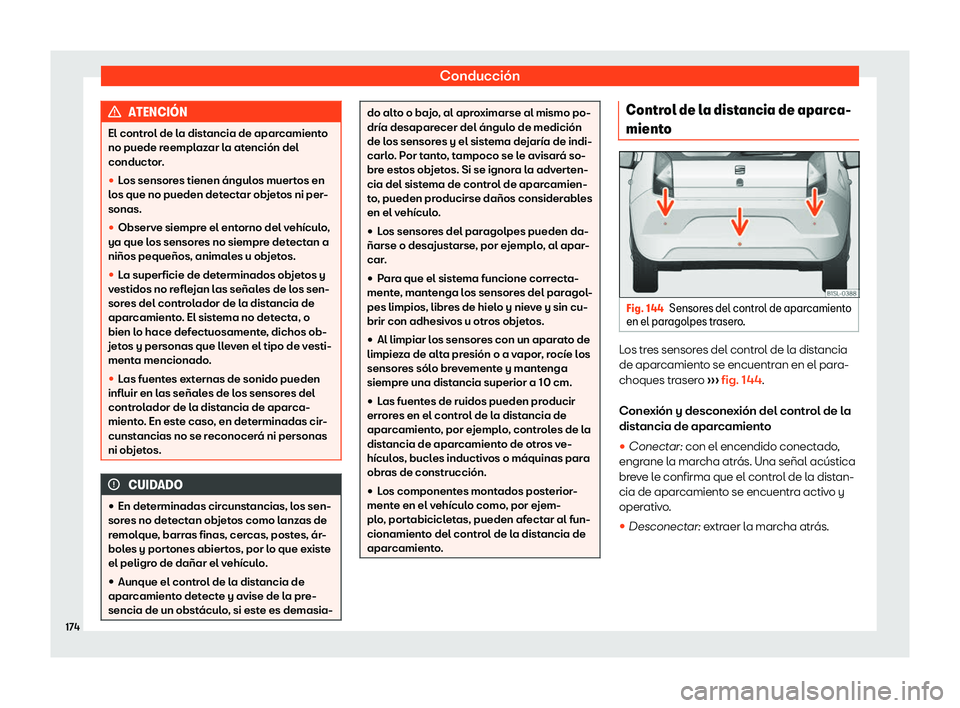 Seat Mii electric 2019  Manual de instrucciones (in Spanish) Conducci