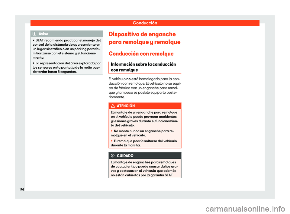 Seat Mii electric 2019  Manual de instrucciones (in Spanish) Conducci