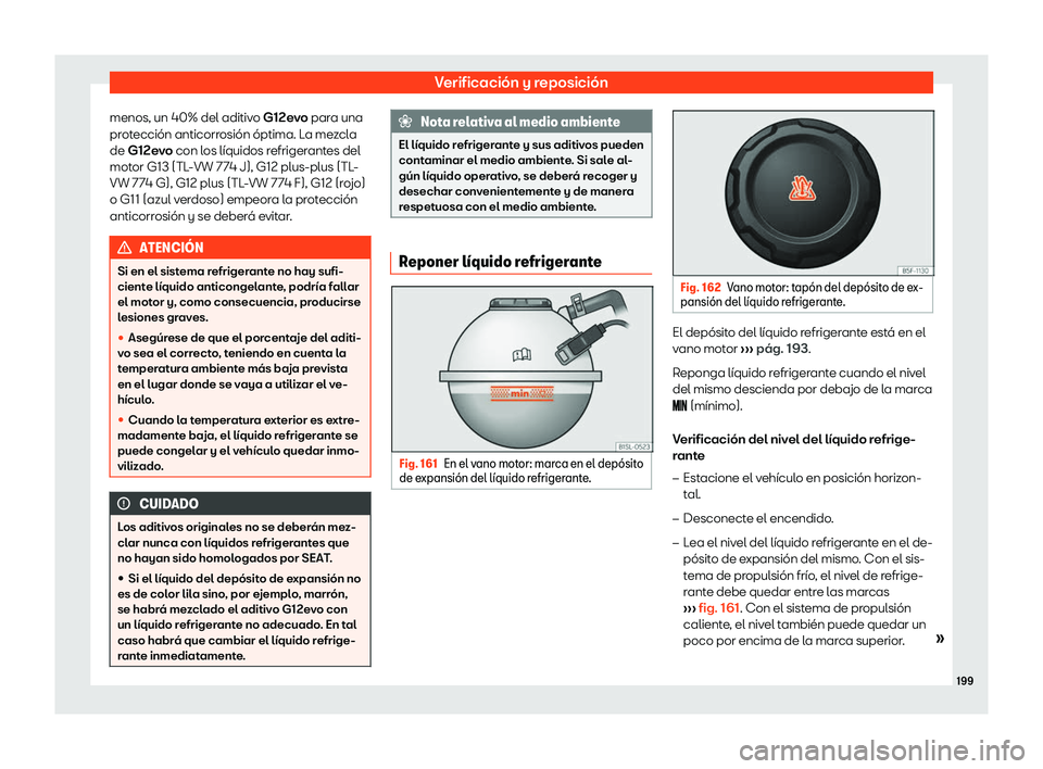 Seat Mii electric 2019 Manual de instrucciones (in Spanish) Verificaci Seat Mii electric 2019 Manual de instrucciones (in Spanish) Verificaci