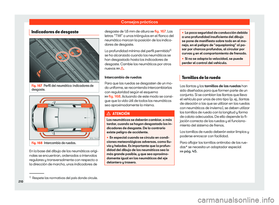 Seat Mii electric 2019 Manual de instrucciones (in Spanish) Consejos pr Seat Mii electric 2019 Manual de instrucciones (in Spanish) Consejos pr