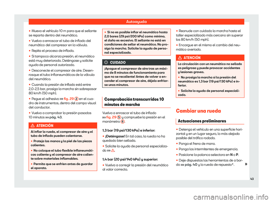 Seat Mii electric 2019  Manual de instrucciones (in Spanish) Autoayuda
