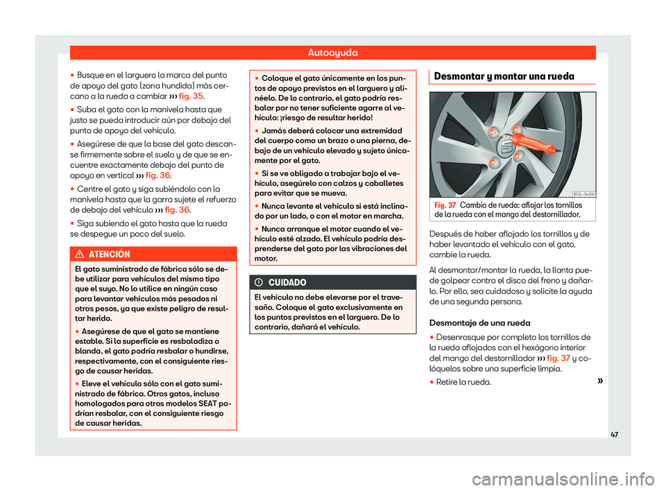 Seat Mii electric 2019  Manual de instrucciones (in Spanish) Autoayuda
