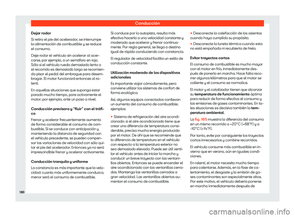 Seat Mii electric 2018  Manual de instrucciones (in Spanish) Conducci