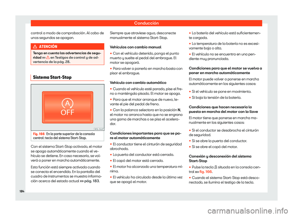 Seat Mii electric 2018  Manual de instrucciones (in Spanish) Conducci