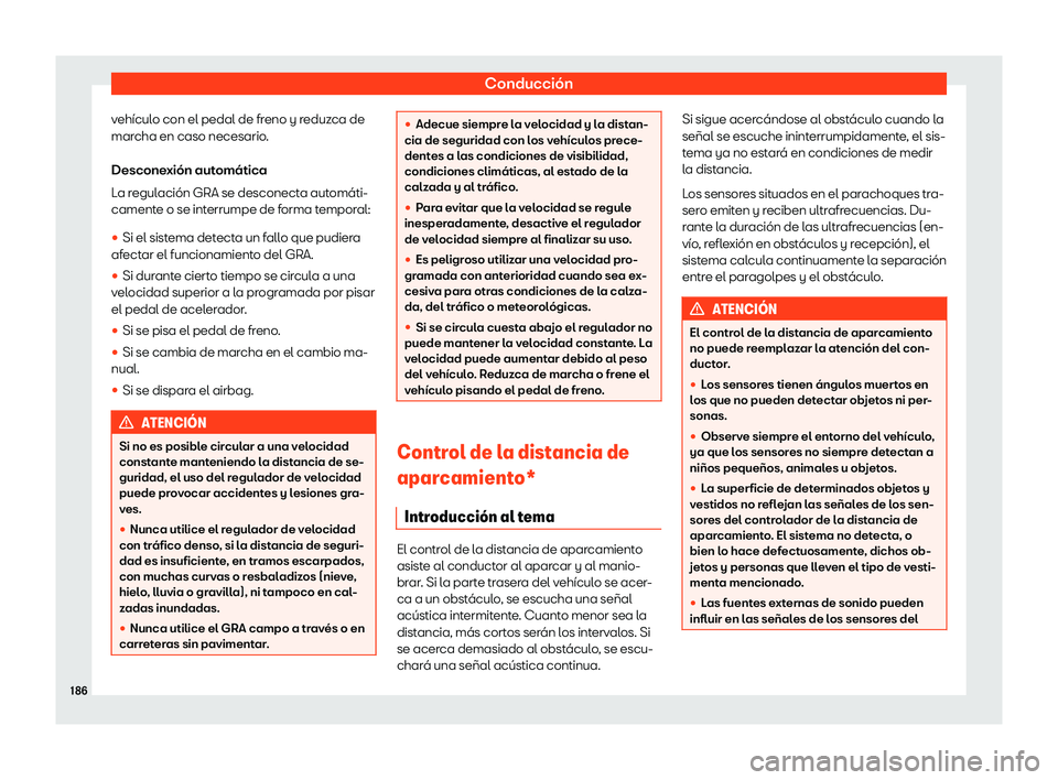 Seat Mii electric 2018  Manual de instrucciones (in Spanish) Conducci