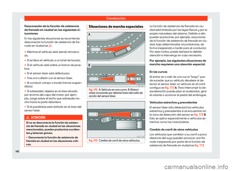 Seat Mii electric 2018 Manual de instrucciones (in Spanish) Conducci Seat Mii electric 2018 Manual de instrucciones (in Spanish) Conducci