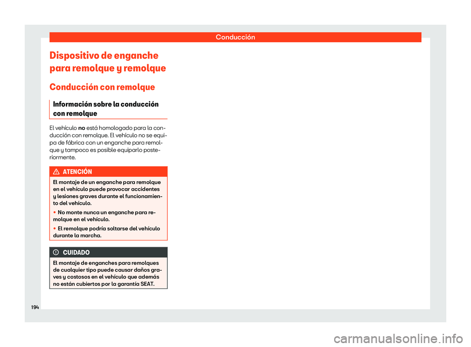 Seat Mii electric 2018 Manual de instrucciones (in Spanish) Conducci Seat Mii electric 2018 Manual de instrucciones (in Spanish) Conducci