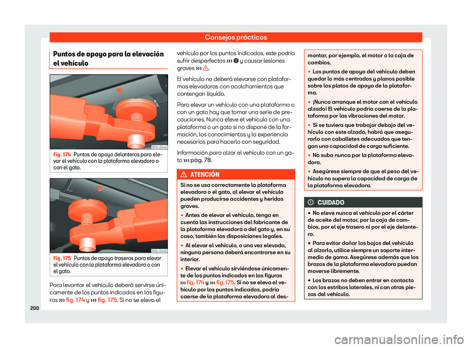 Seat Mii electric 2018 Manual de instrucciones (in Spanish) Consejos pr Seat Mii electric 2018 Manual de instrucciones (in Spanish) Consejos pr