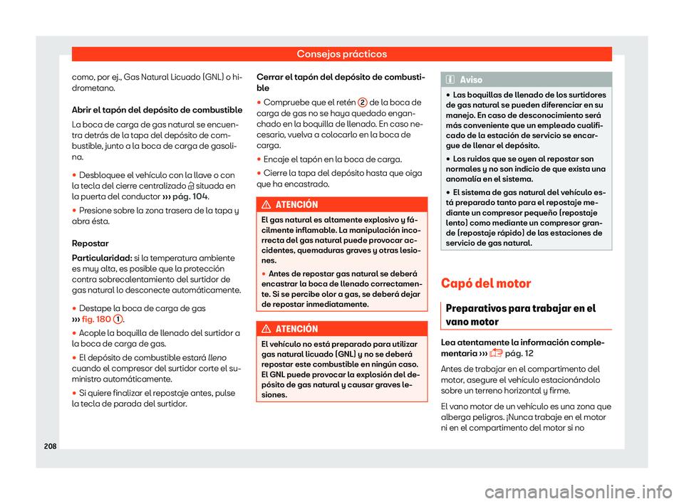 Seat Mii electric 2018 Manual de instrucciones (in Spanish) Consejos pr Seat Mii electric 2018 Manual de instrucciones (in Spanish) Consejos pr