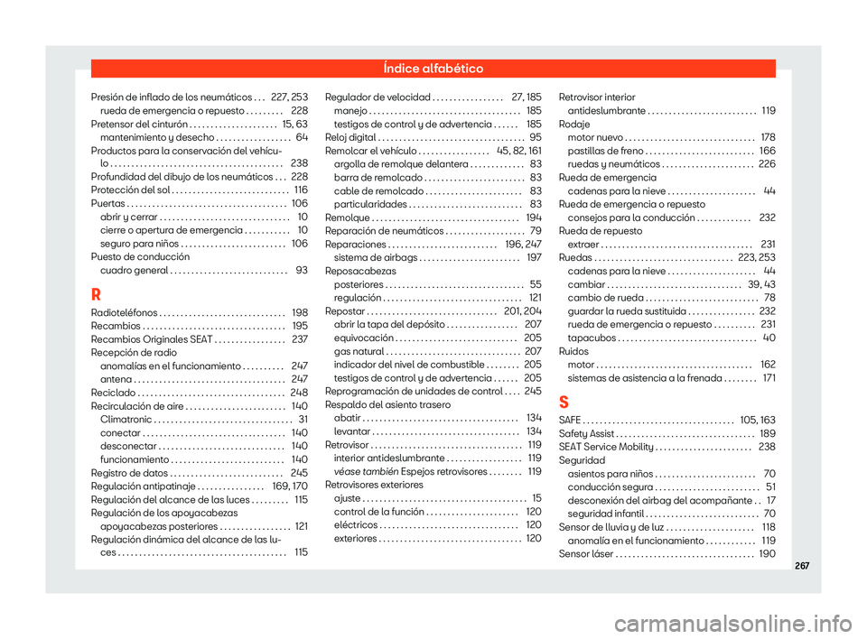 Seat Mii electric 2018 Manual de instrucciones (in Spanish) Seat Mii electric 2018 Manual de instrucciones (in Spanish)