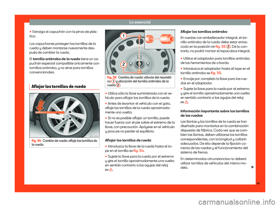 Seat Mii electric 2018  Manual de instrucciones (in Spanish) Lo esencial
