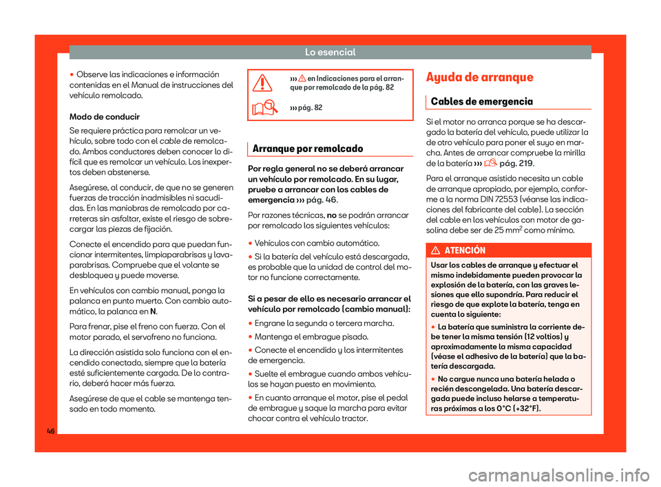 Seat Mii electric 2018  Manual de instrucciones (in Spanish) Lo esencial
