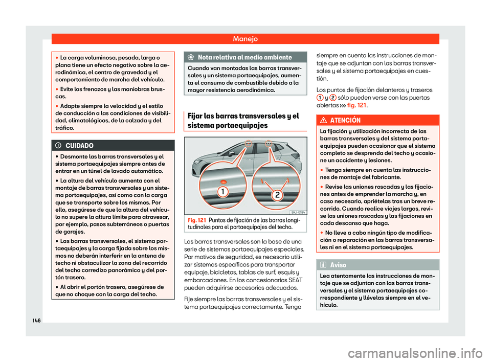 Seat Ibiza 2020  Manual de instrucciones (in Spanish) Manejo
