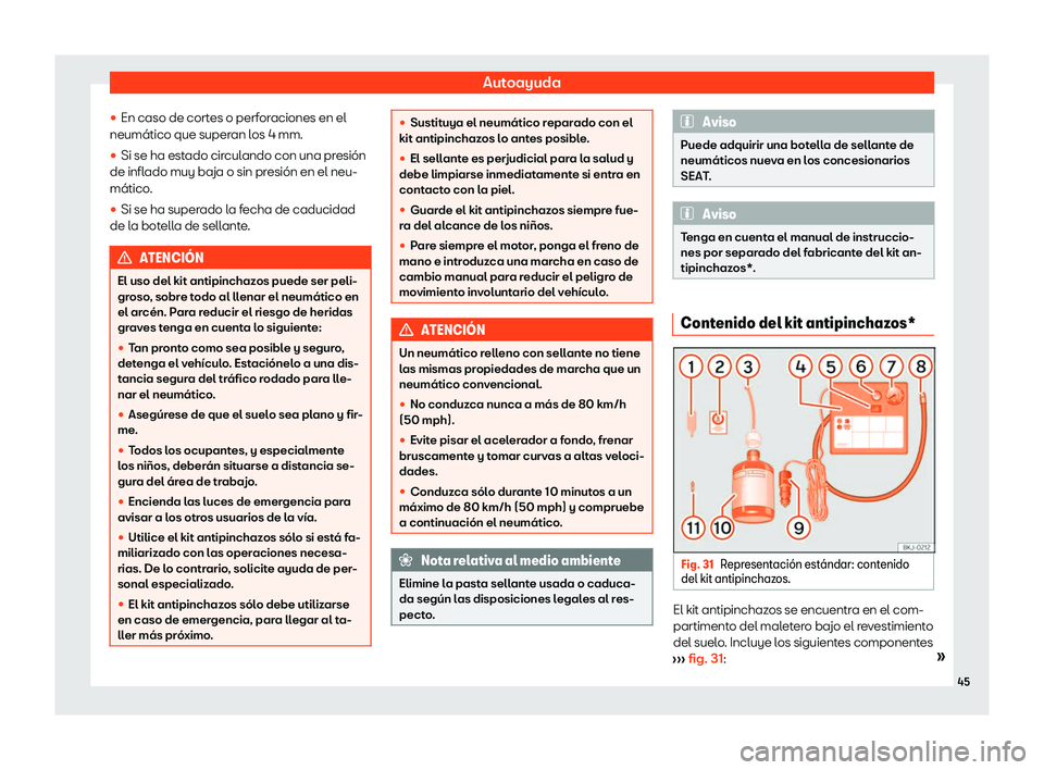 Seat Ibiza 2020  Manual de instrucciones (in Spanish) Autoayuda
