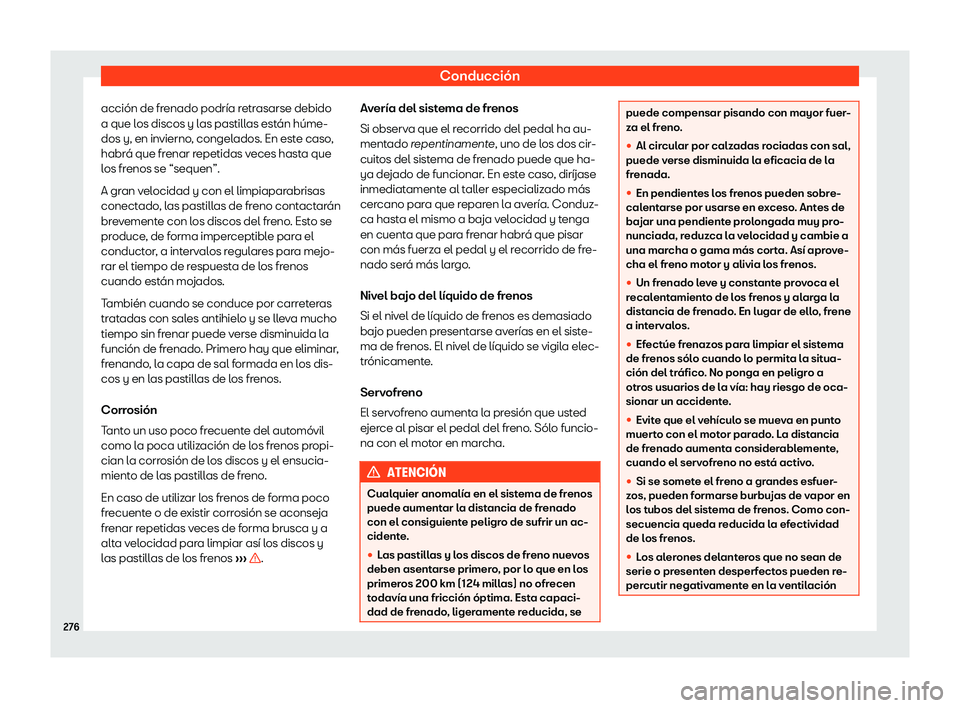 Seat Ibiza 2019  Manual de instrucciones (in Spanish) Conducci