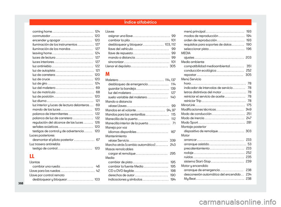 Seat Ibiza 2019 Manual de instrucciones (in Spanish) Seat Ibiza 2019 Manual de instrucciones (in Spanish)
