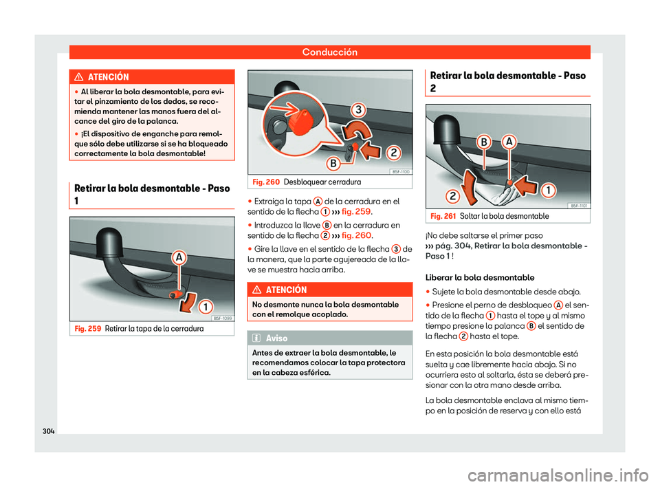 Seat Ibiza 2018 Manual de instrucciones (in Spanish) Conducci Seat Ibiza 2018 Manual de instrucciones (in Spanish) Conducci