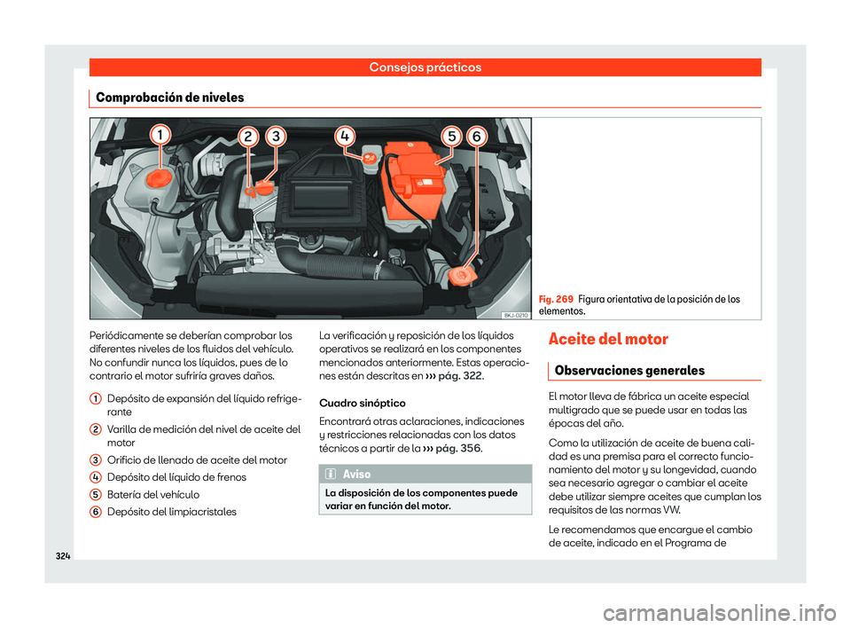 Seat Ibiza 2018 Manual de instrucciones (in Spanish) Consejos pr Seat Ibiza 2018 Manual de instrucciones (in Spanish) Consejos pr