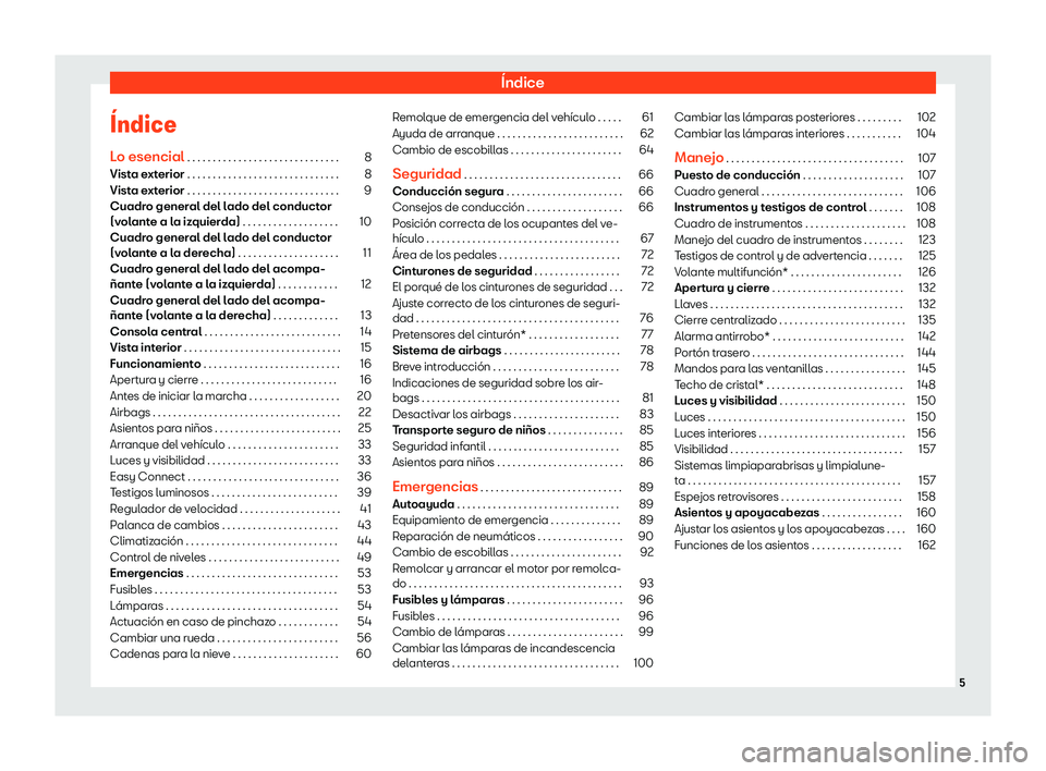 Seat Ibiza 2018  Manual de instrucciones (in Spanish) 