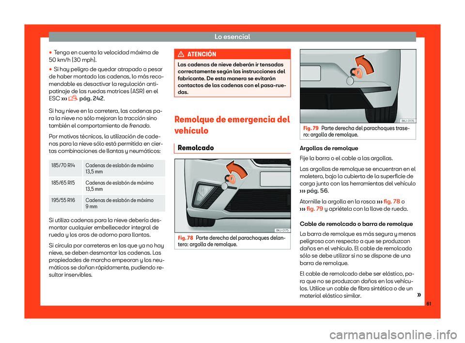 Seat Ibiza 2018  Manual de instrucciones (in Spanish) Lo esencial

