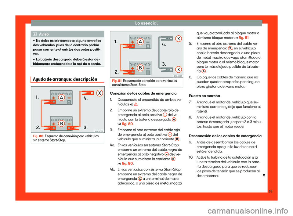 Seat Ibiza 2018  Manual de instrucciones (in Spanish) Lo esencial
Aviso
