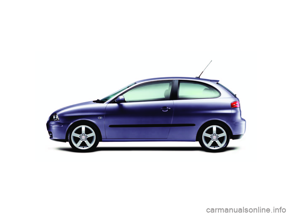 Seat Ibiza 5D 2005  Manual de instrucciones (in Spanish) 