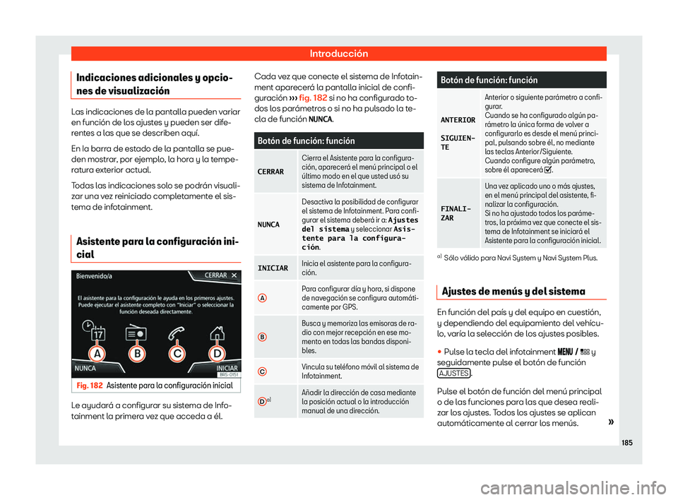 Seat Leon Sportstourer 2019  Manual de instrucciones (in Spanish) Introducci