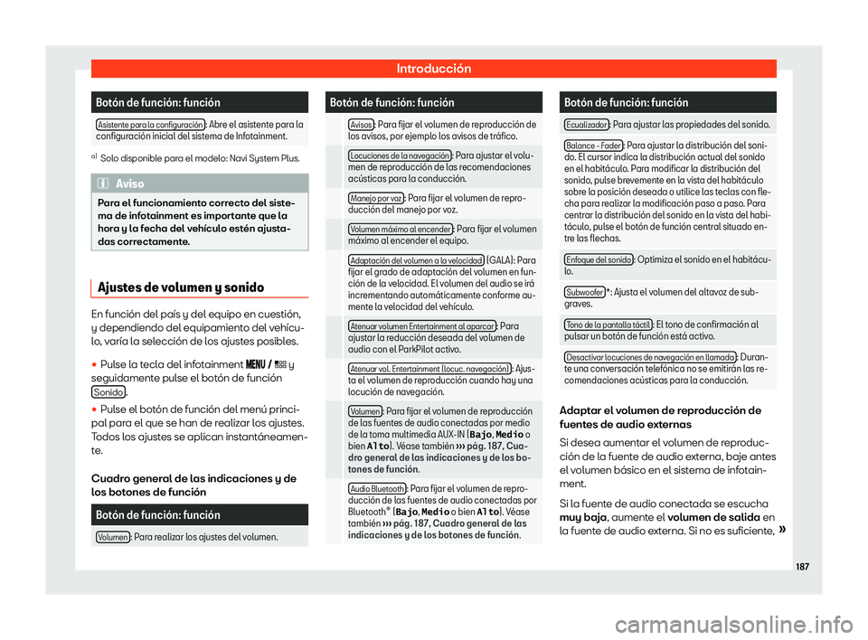Seat Leon Sportstourer 2019  Manual de instrucciones (in Spanish) Introducci