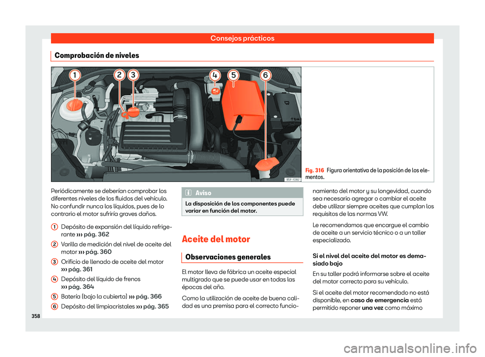Seat Leon Sportstourer 2019  Manual de instrucciones (in Spanish) Consejos pr