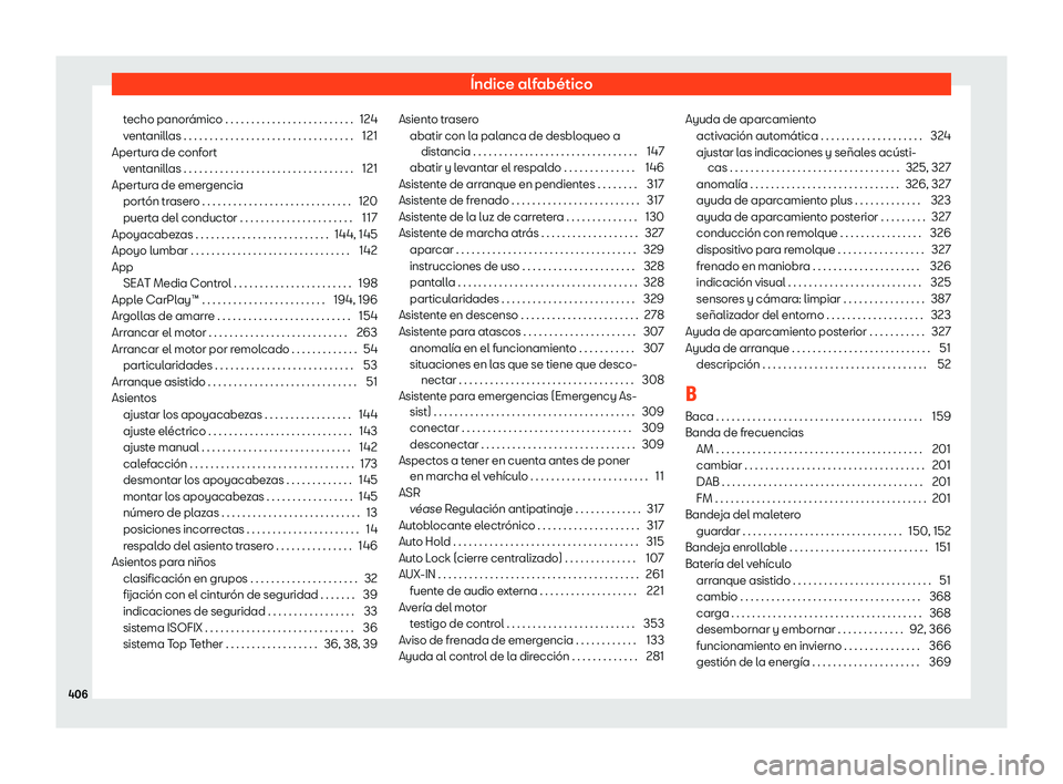 Seat Leon Sportstourer 2019  Manual de instrucciones (in Spanish) 