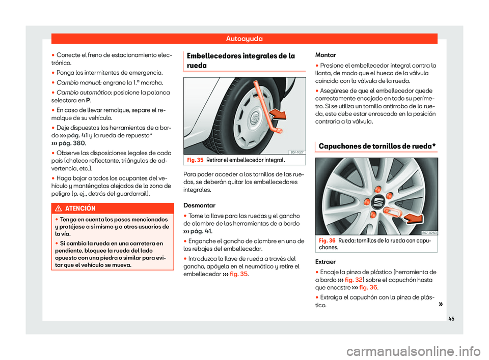 Seat Leon Sportstourer 2019  Manual de instrucciones (in Spanish) Autoayuda
