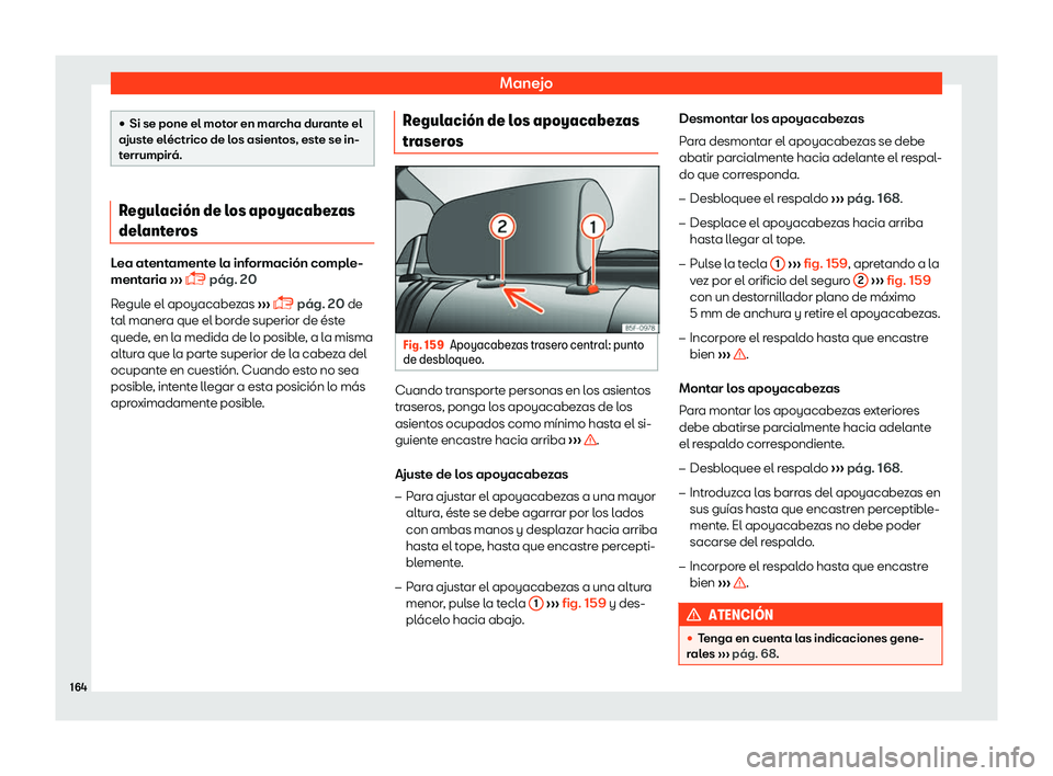 Seat Leon 2018  Manual de instrucciones (in Spanish) Manejo
