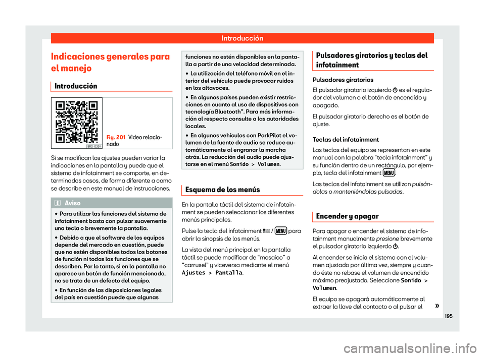 Seat Leon 2018  Manual de instrucciones (in Spanish) Introducci