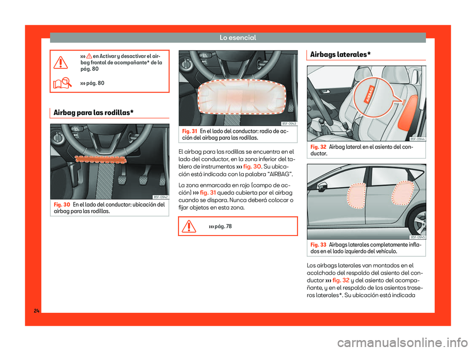 Seat Leon Sportstourer 2018  Manual de instrucciones (in Spanish) Lo esencial
�