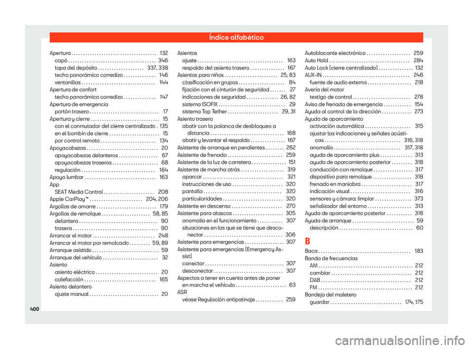 Seat Leon 2018 Manual de instrucciones (in Spanish) Seat Leon 2018 Manual de instrucciones (in Spanish)